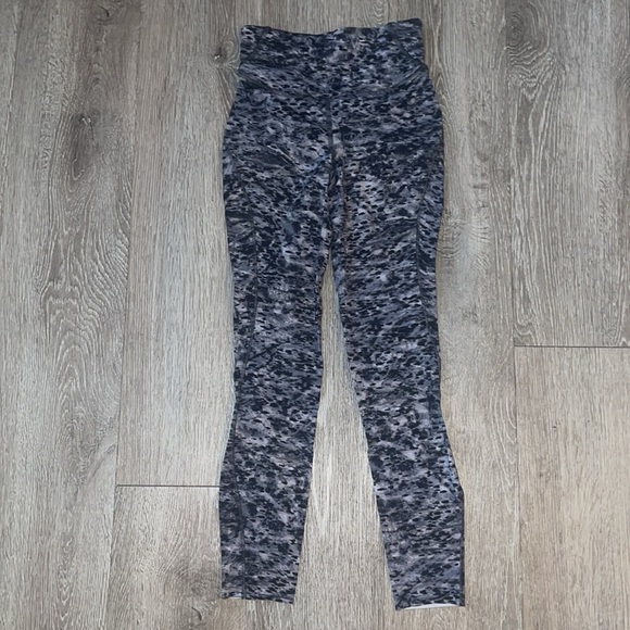 Lululemon Base Pace High-Rise Running Tight 24” size 2 Estuary Grey Multi ESTY - Picture 3 of 8